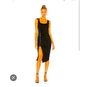 All Saint hatti midi dress